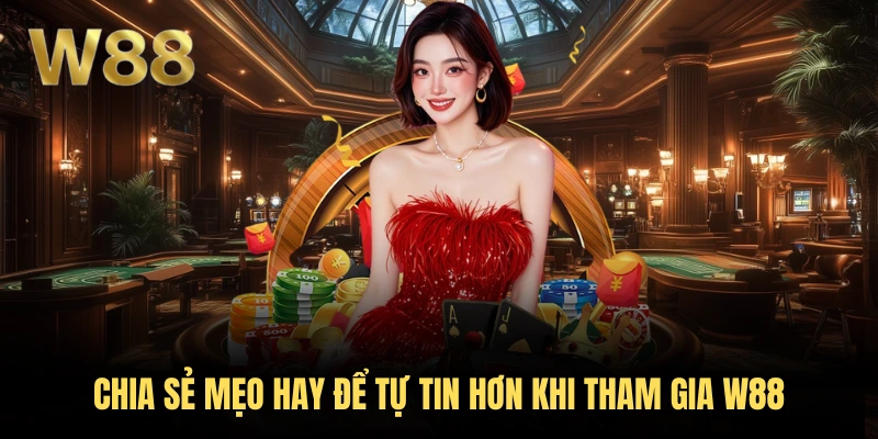 W88 41 Chia sẻ mẹo hay để tự tin hơn khi tham gia W88
